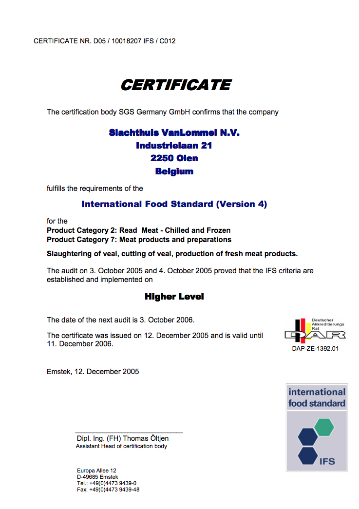 certificaat